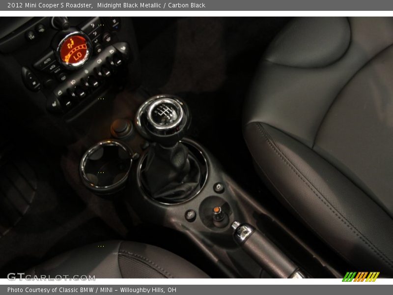 Midnight Black Metallic / Carbon Black 2012 Mini Cooper S Roadster