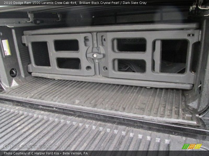 Brilliant Black Crystal Pearl / Dark Slate Gray 2010 Dodge Ram 1500 Laramie Crew Cab 4x4