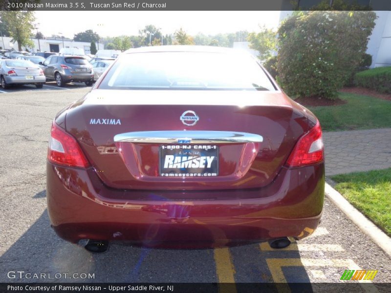Tuscan Sun Red / Charcoal 2010 Nissan Maxima 3.5 S