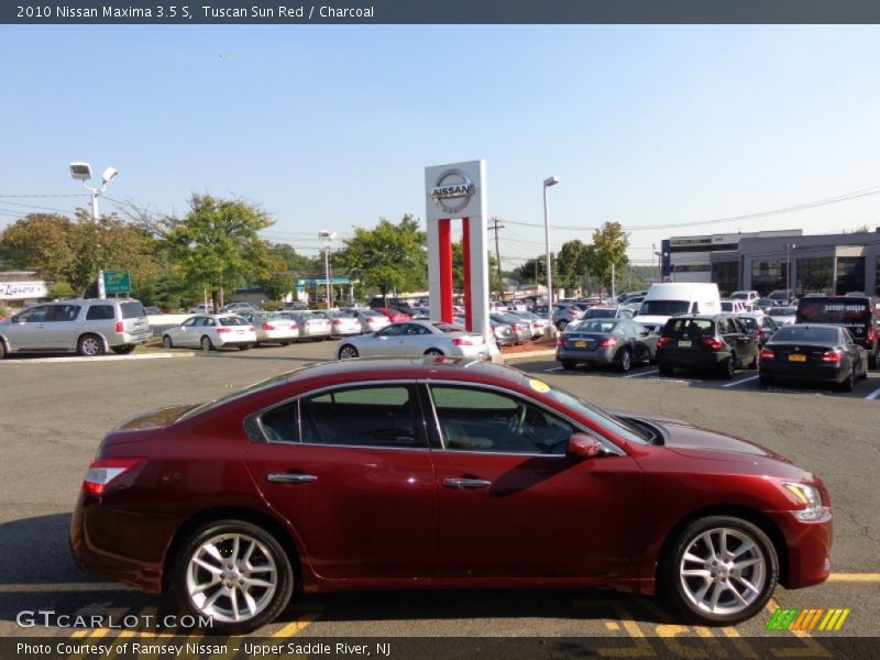 Tuscan Sun Red / Charcoal 2010 Nissan Maxima 3.5 S