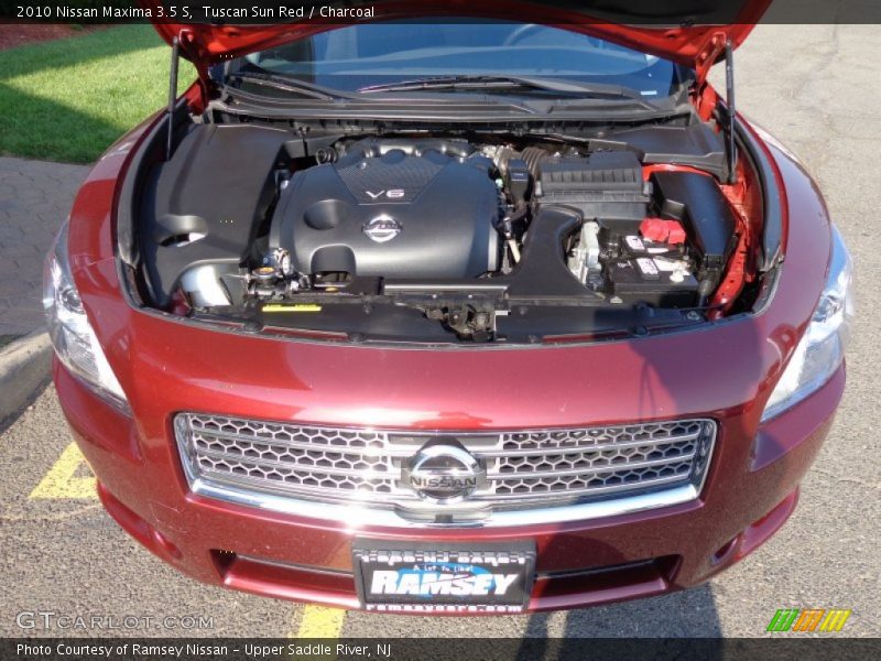 Tuscan Sun Red / Charcoal 2010 Nissan Maxima 3.5 S