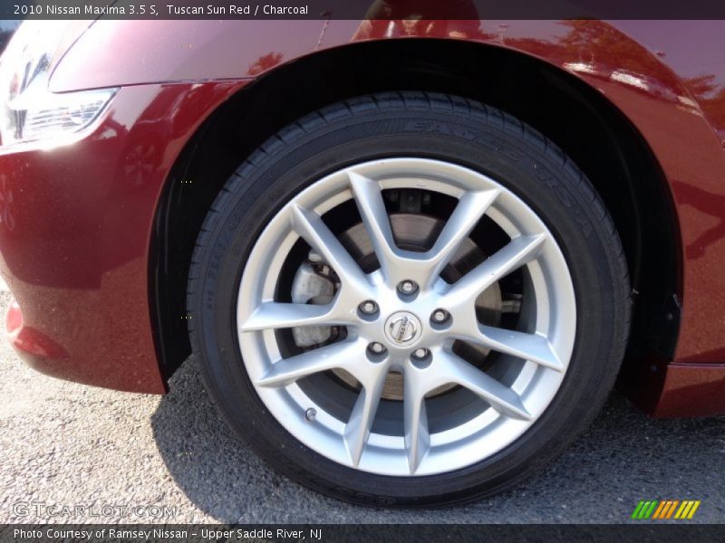 Tuscan Sun Red / Charcoal 2010 Nissan Maxima 3.5 S