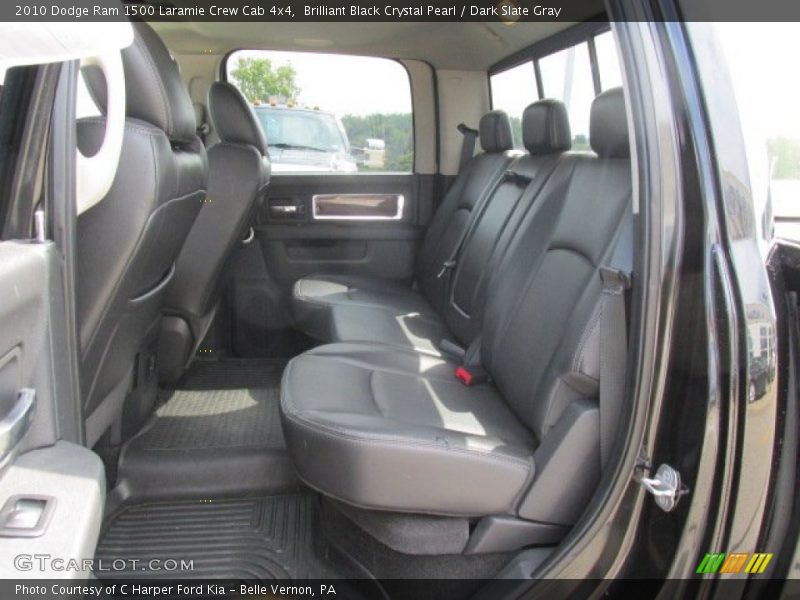 Brilliant Black Crystal Pearl / Dark Slate Gray 2010 Dodge Ram 1500 Laramie Crew Cab 4x4
