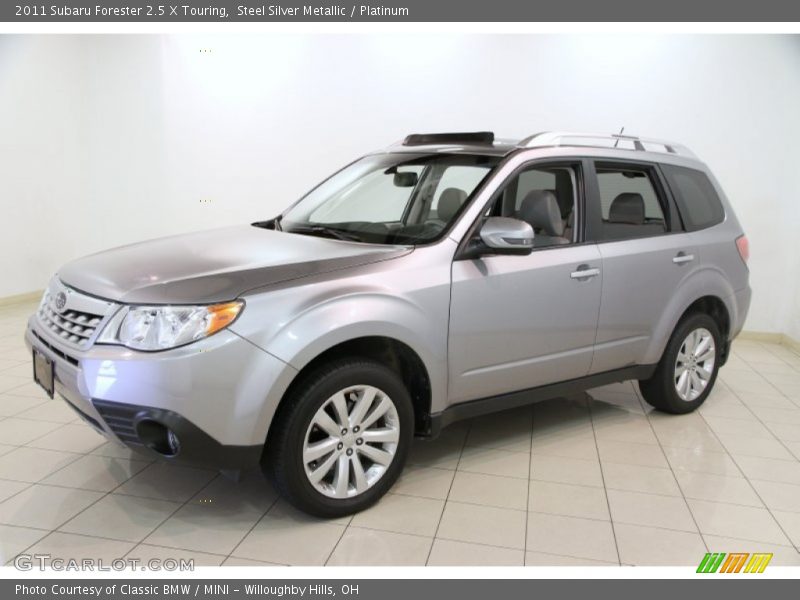 Front 3/4 View of 2011 Forester 2.5 X Touring