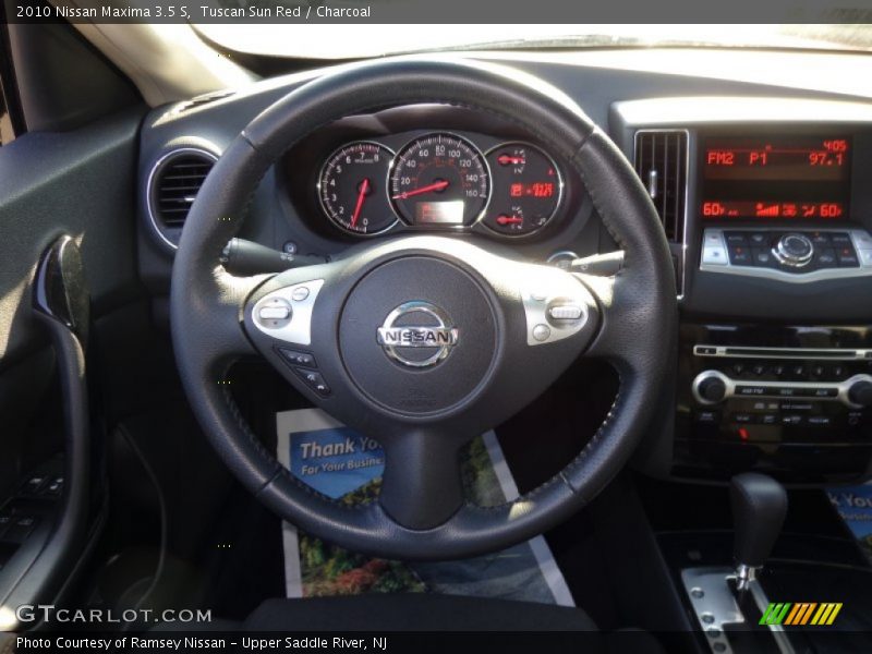 Tuscan Sun Red / Charcoal 2010 Nissan Maxima 3.5 S