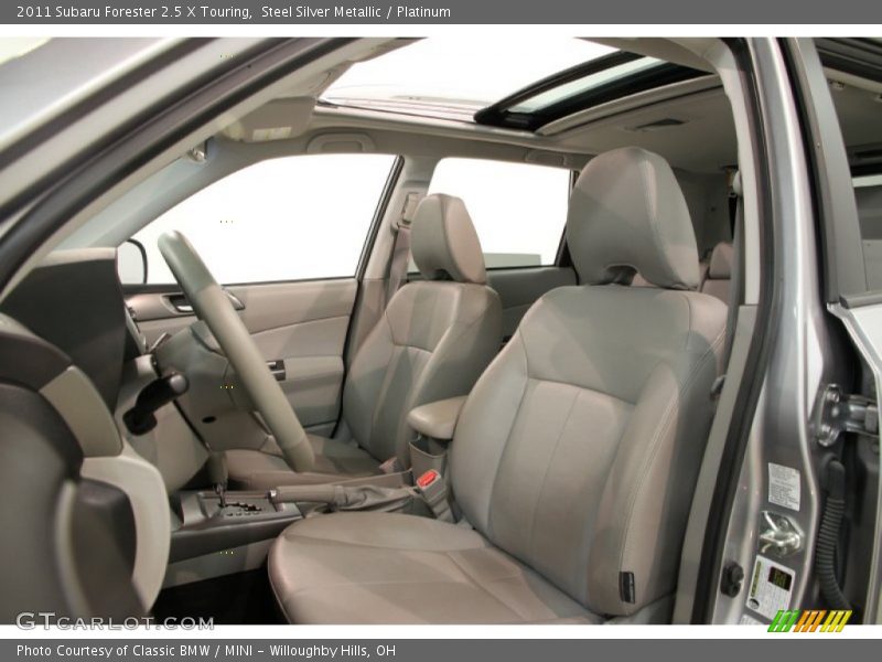  2011 Forester 2.5 X Touring Platinum Interior