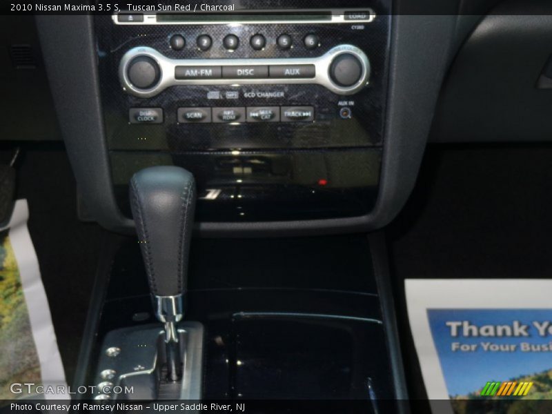 Tuscan Sun Red / Charcoal 2010 Nissan Maxima 3.5 S