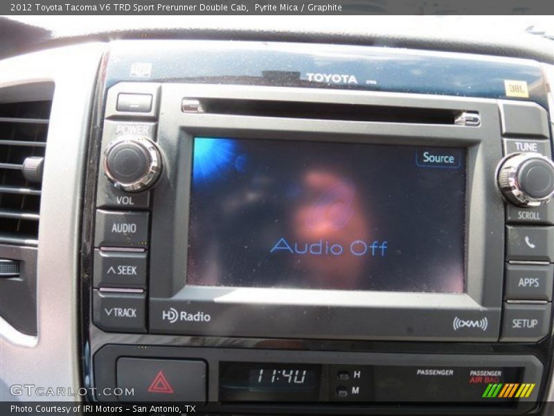 Pyrite Mica / Graphite 2012 Toyota Tacoma V6 TRD Sport Prerunner Double Cab