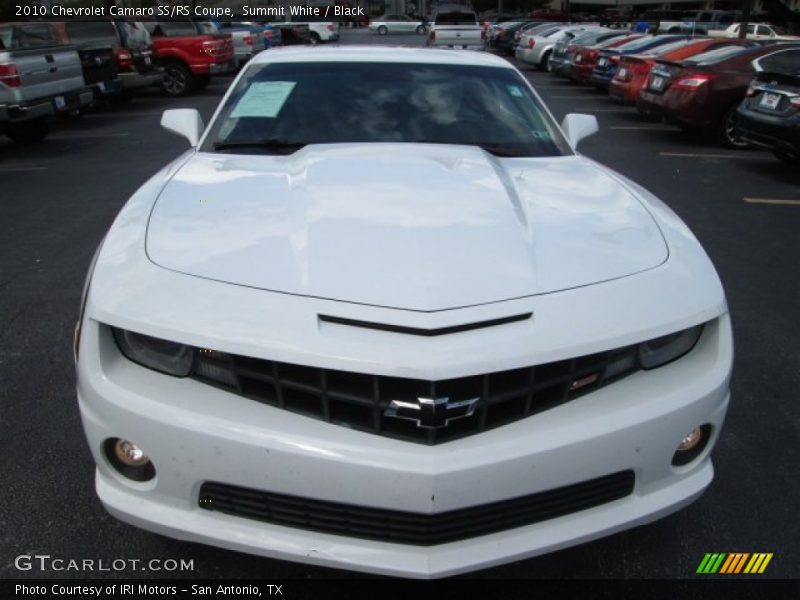 Summit White / Black 2010 Chevrolet Camaro SS/RS Coupe