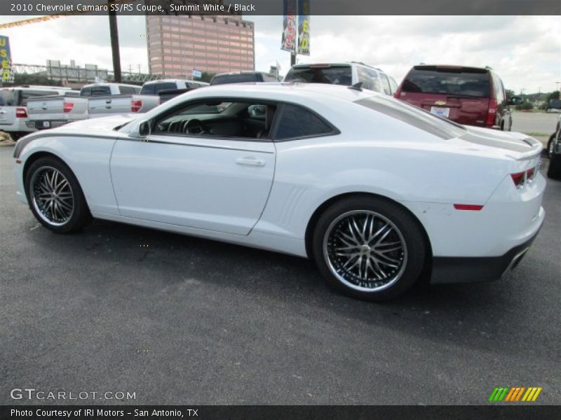 Summit White / Black 2010 Chevrolet Camaro SS/RS Coupe