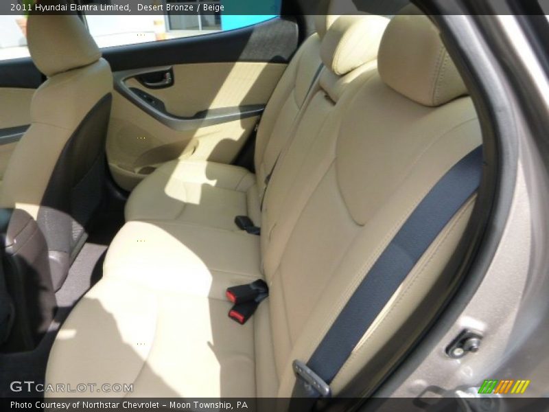 Desert Bronze / Beige 2011 Hyundai Elantra Limited