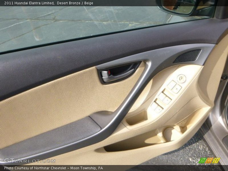 Desert Bronze / Beige 2011 Hyundai Elantra Limited