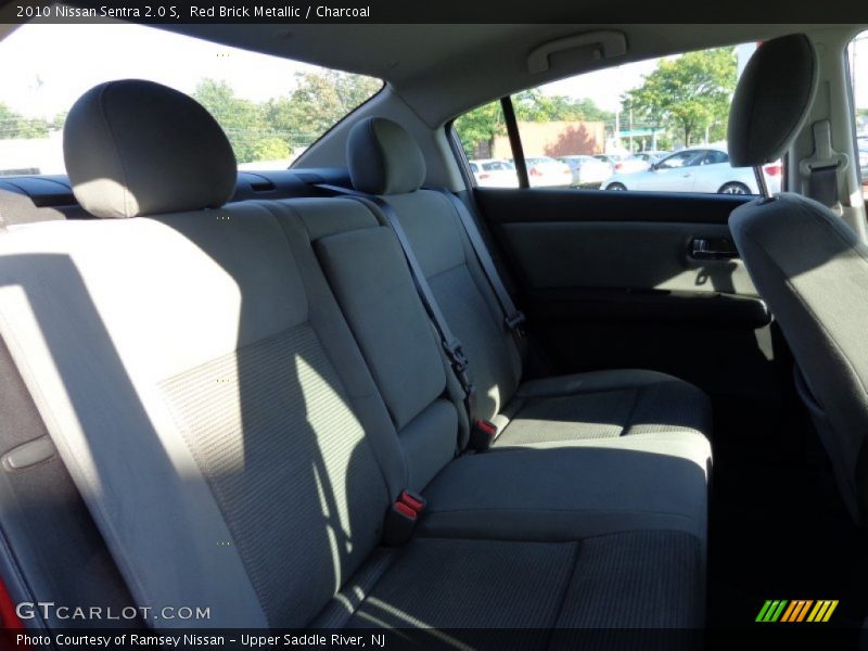 Red Brick Metallic / Charcoal 2010 Nissan Sentra 2.0 S