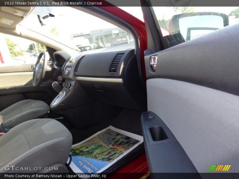Red Brick Metallic / Charcoal 2010 Nissan Sentra 2.0 S
