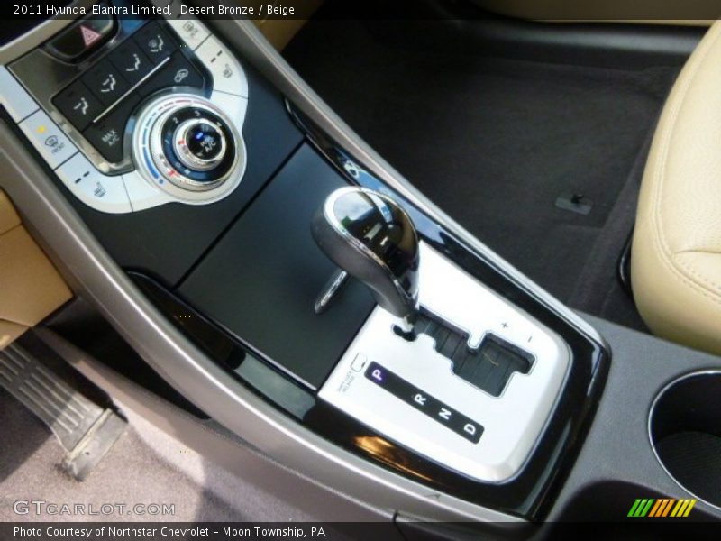 Desert Bronze / Beige 2011 Hyundai Elantra Limited