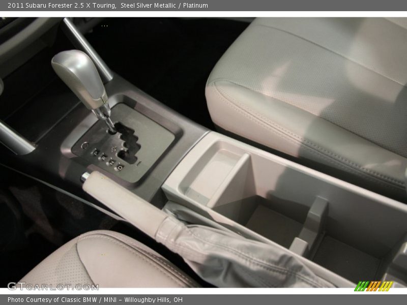 Steel Silver Metallic / Platinum 2011 Subaru Forester 2.5 X Touring
