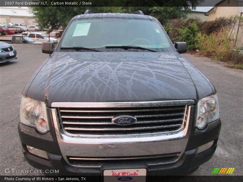 Carbon Metallic / Stone 2007 Ford Explorer XLT