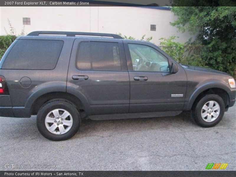 Carbon Metallic / Stone 2007 Ford Explorer XLT