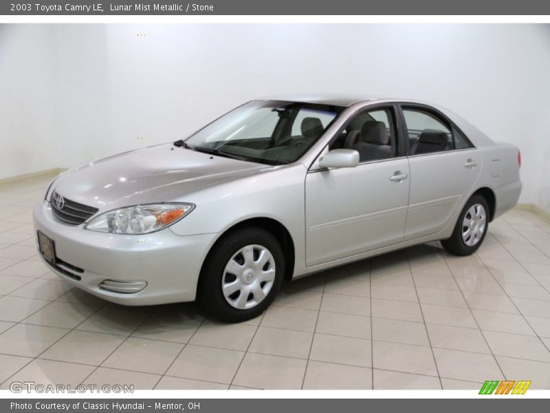 Lunar Mist Metallic / Stone 2003 Toyota Camry LE