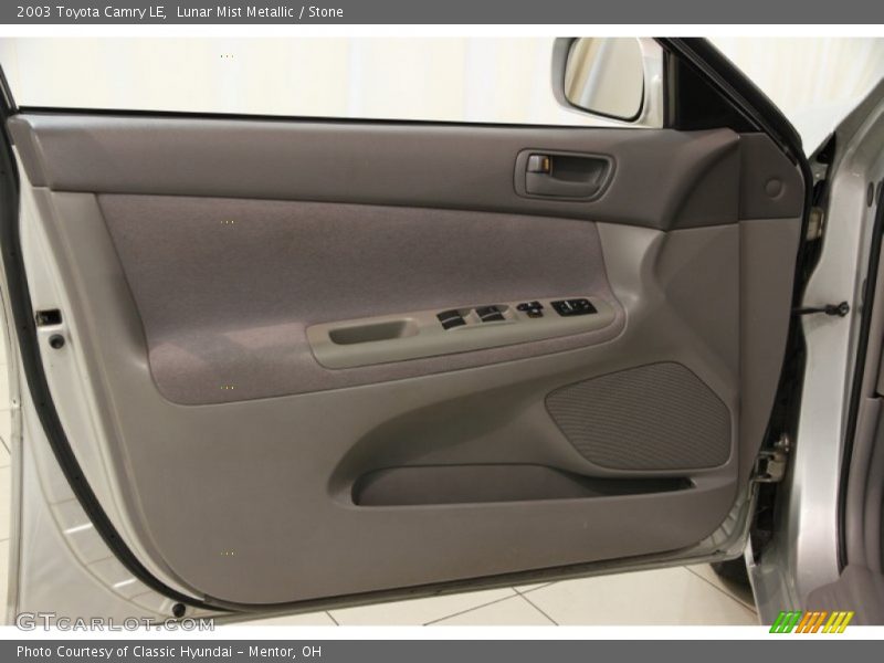 Lunar Mist Metallic / Stone 2003 Toyota Camry LE