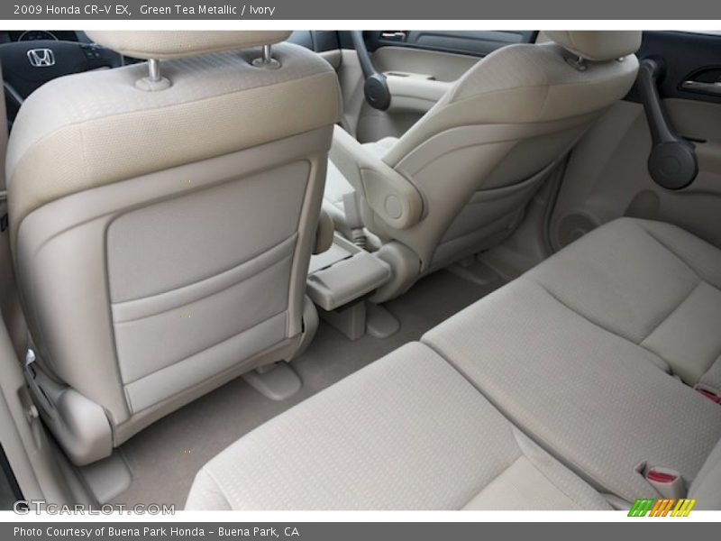 Green Tea Metallic / Ivory 2009 Honda CR-V EX