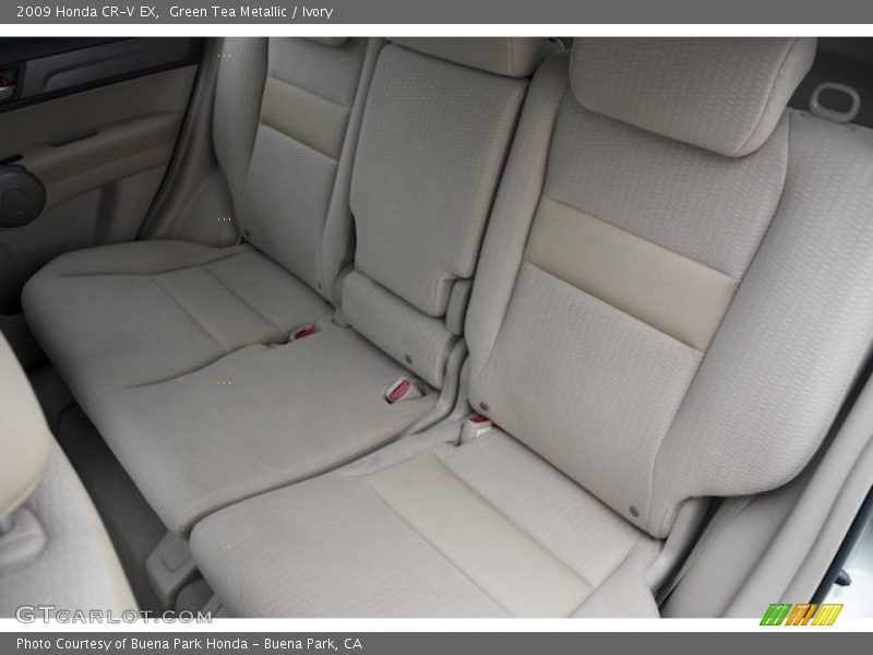 Green Tea Metallic / Ivory 2009 Honda CR-V EX