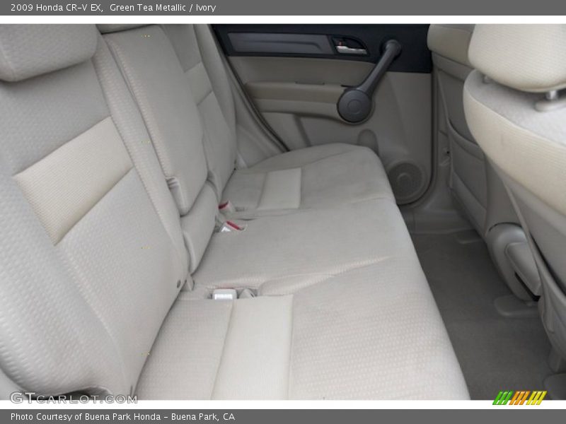 Green Tea Metallic / Ivory 2009 Honda CR-V EX