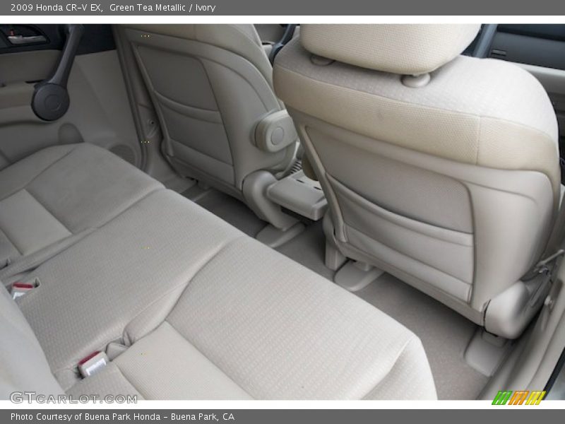 Green Tea Metallic / Ivory 2009 Honda CR-V EX