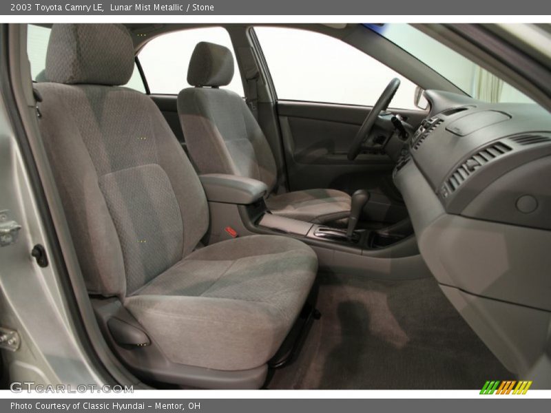 Lunar Mist Metallic / Stone 2003 Toyota Camry LE