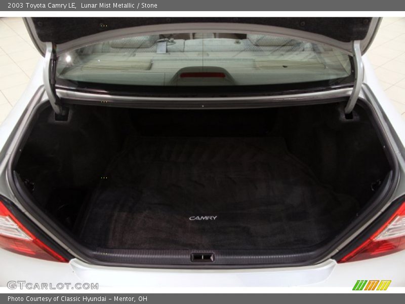 Lunar Mist Metallic / Stone 2003 Toyota Camry LE