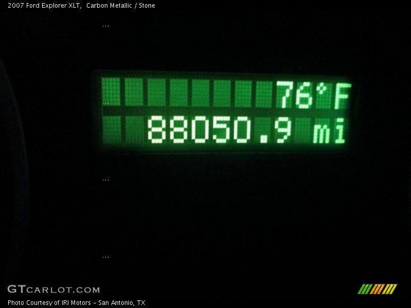 Carbon Metallic / Stone 2007 Ford Explorer XLT