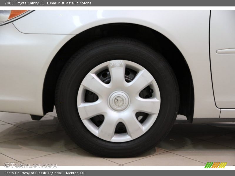 Lunar Mist Metallic / Stone 2003 Toyota Camry LE