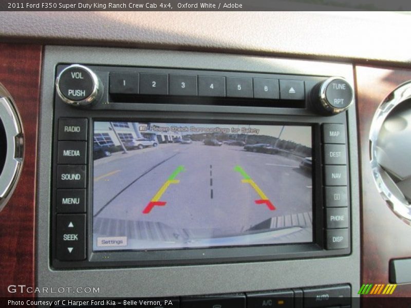 Oxford White / Adobe 2011 Ford F350 Super Duty King Ranch Crew Cab 4x4