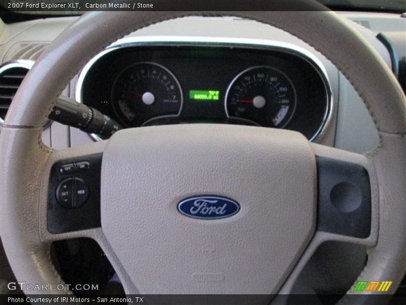 Carbon Metallic / Stone 2007 Ford Explorer XLT