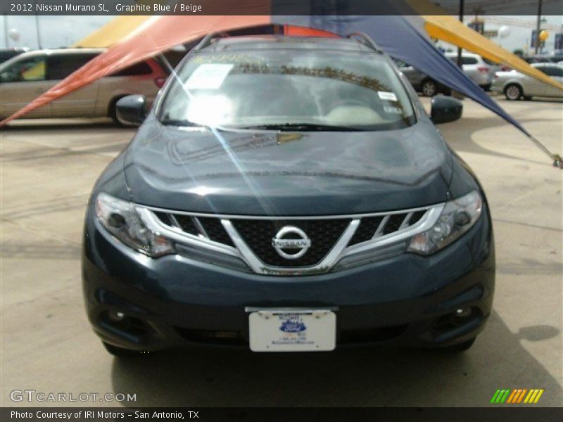 Graphite Blue / Beige 2012 Nissan Murano SL