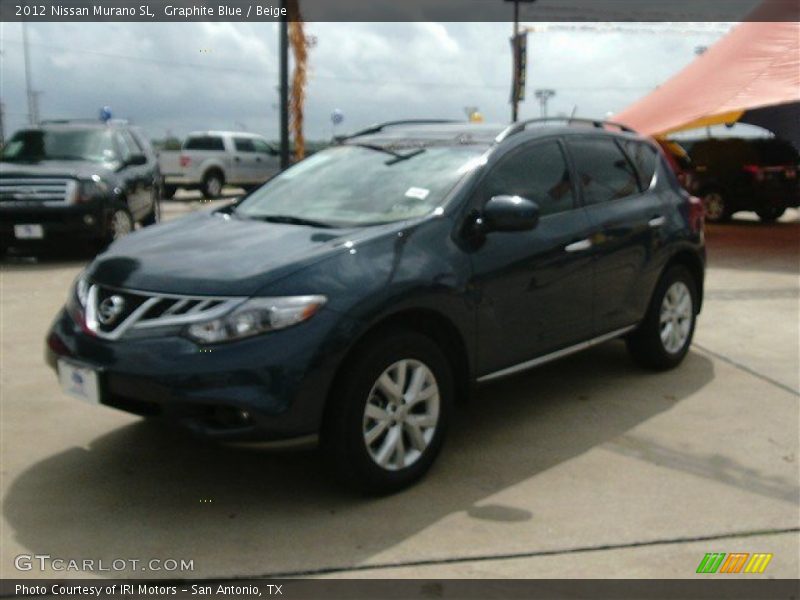 Graphite Blue / Beige 2012 Nissan Murano SL