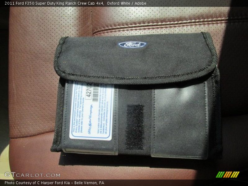 Oxford White / Adobe 2011 Ford F350 Super Duty King Ranch Crew Cab 4x4