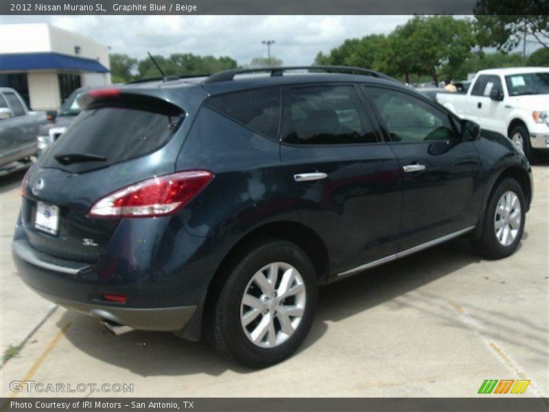 Graphite Blue / Beige 2012 Nissan Murano SL