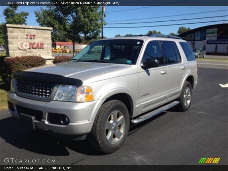 Silver Birch Metallic / Midnight Grey 2004 Ford Explorer Limited 4x4
