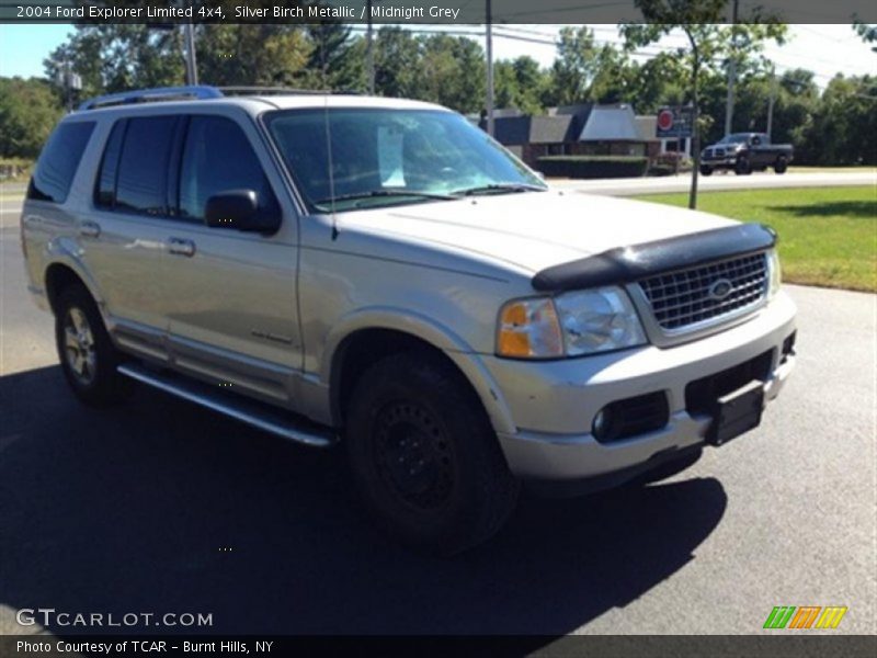 Silver Birch Metallic / Midnight Grey 2004 Ford Explorer Limited 4x4