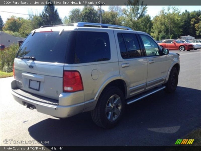 Silver Birch Metallic / Midnight Grey 2004 Ford Explorer Limited 4x4