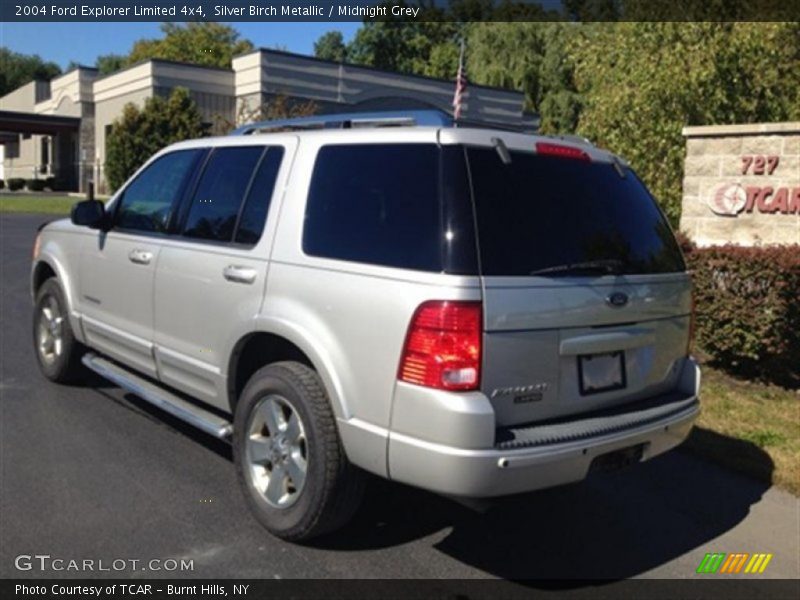 Silver Birch Metallic / Midnight Grey 2004 Ford Explorer Limited 4x4