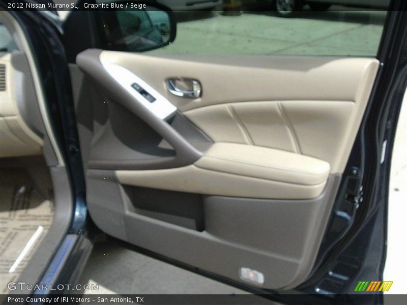 Graphite Blue / Beige 2012 Nissan Murano SL