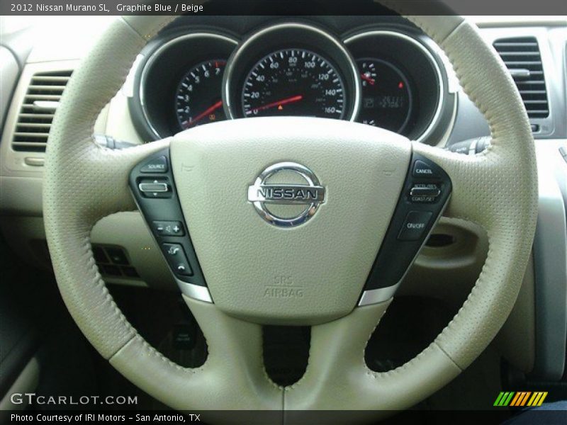 Graphite Blue / Beige 2012 Nissan Murano SL