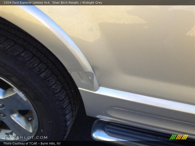 Silver Birch Metallic / Midnight Grey 2004 Ford Explorer Limited 4x4