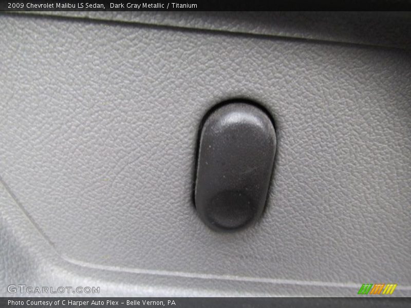 Dark Gray Metallic / Titanium 2009 Chevrolet Malibu LS Sedan
