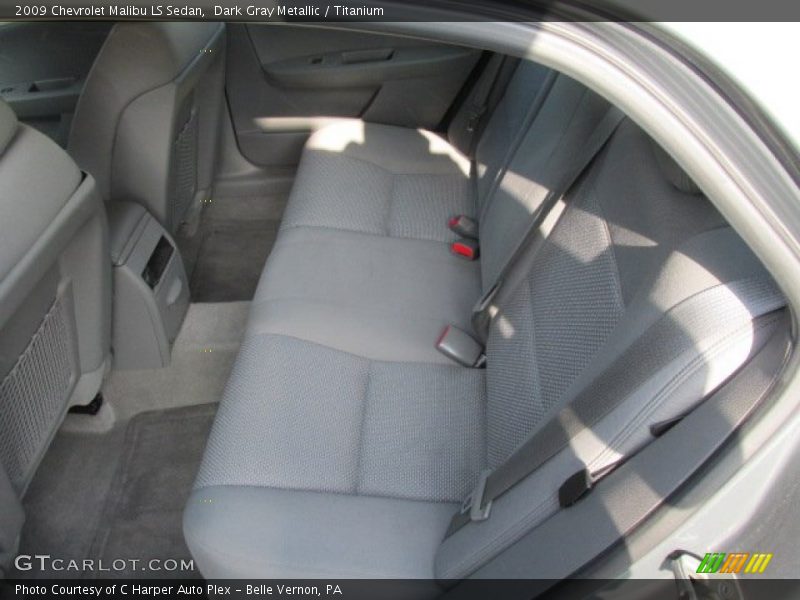 Dark Gray Metallic / Titanium 2009 Chevrolet Malibu LS Sedan