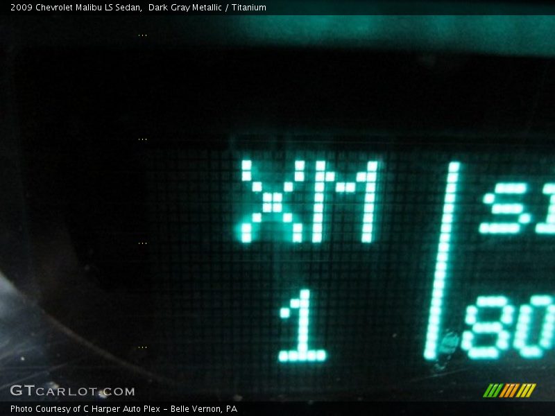 Dark Gray Metallic / Titanium 2009 Chevrolet Malibu LS Sedan