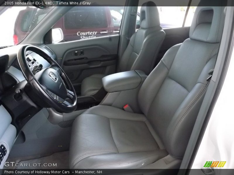 Taffeta White / Gray 2005 Honda Pilot EX-L 4WD