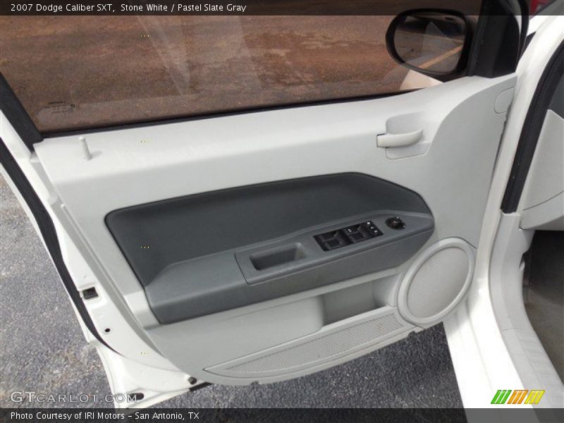 Stone White / Pastel Slate Gray 2007 Dodge Caliber SXT